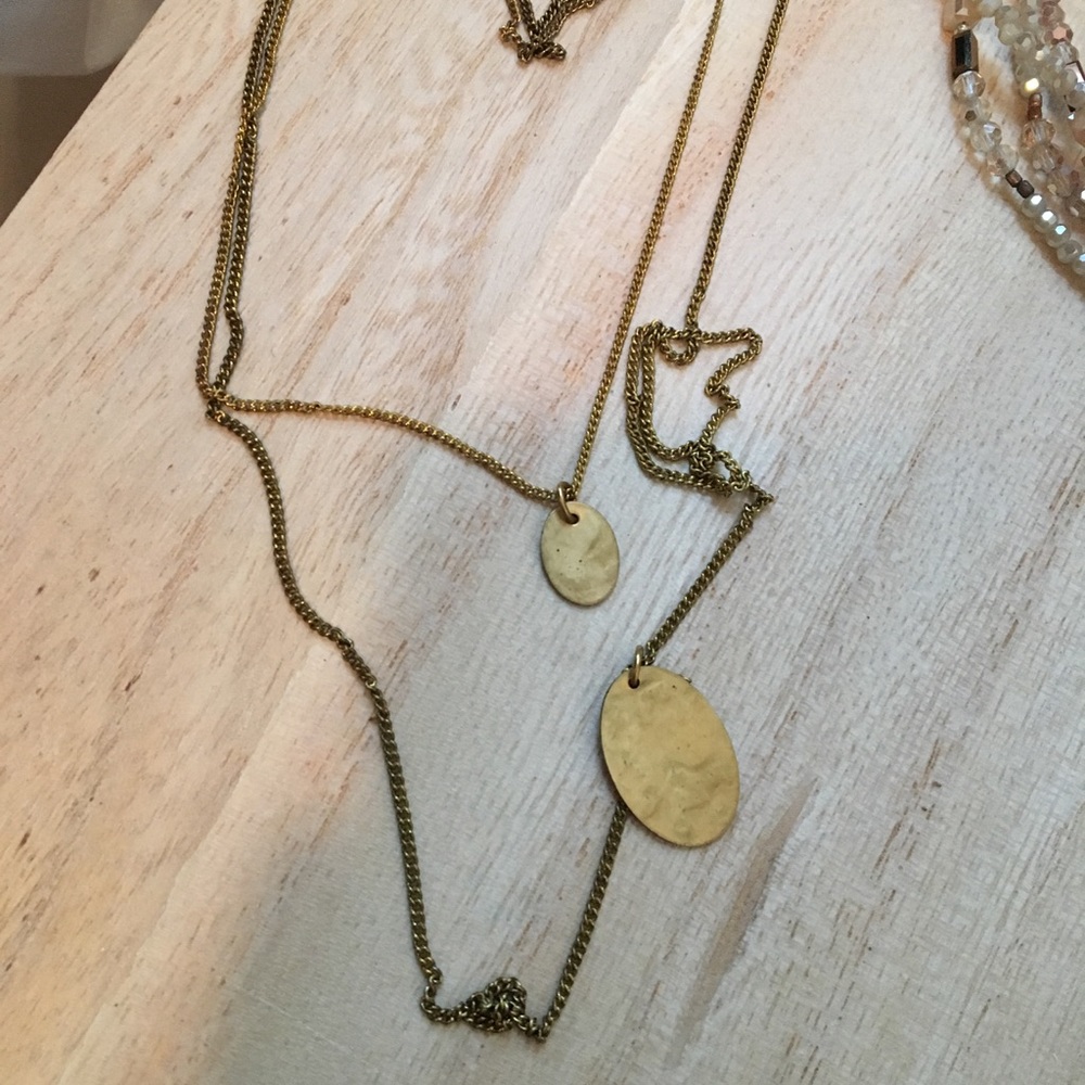 Urban outfitters double necklace